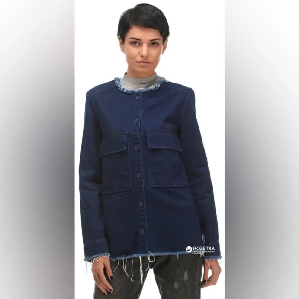 Zara Frayed Denim Jacket